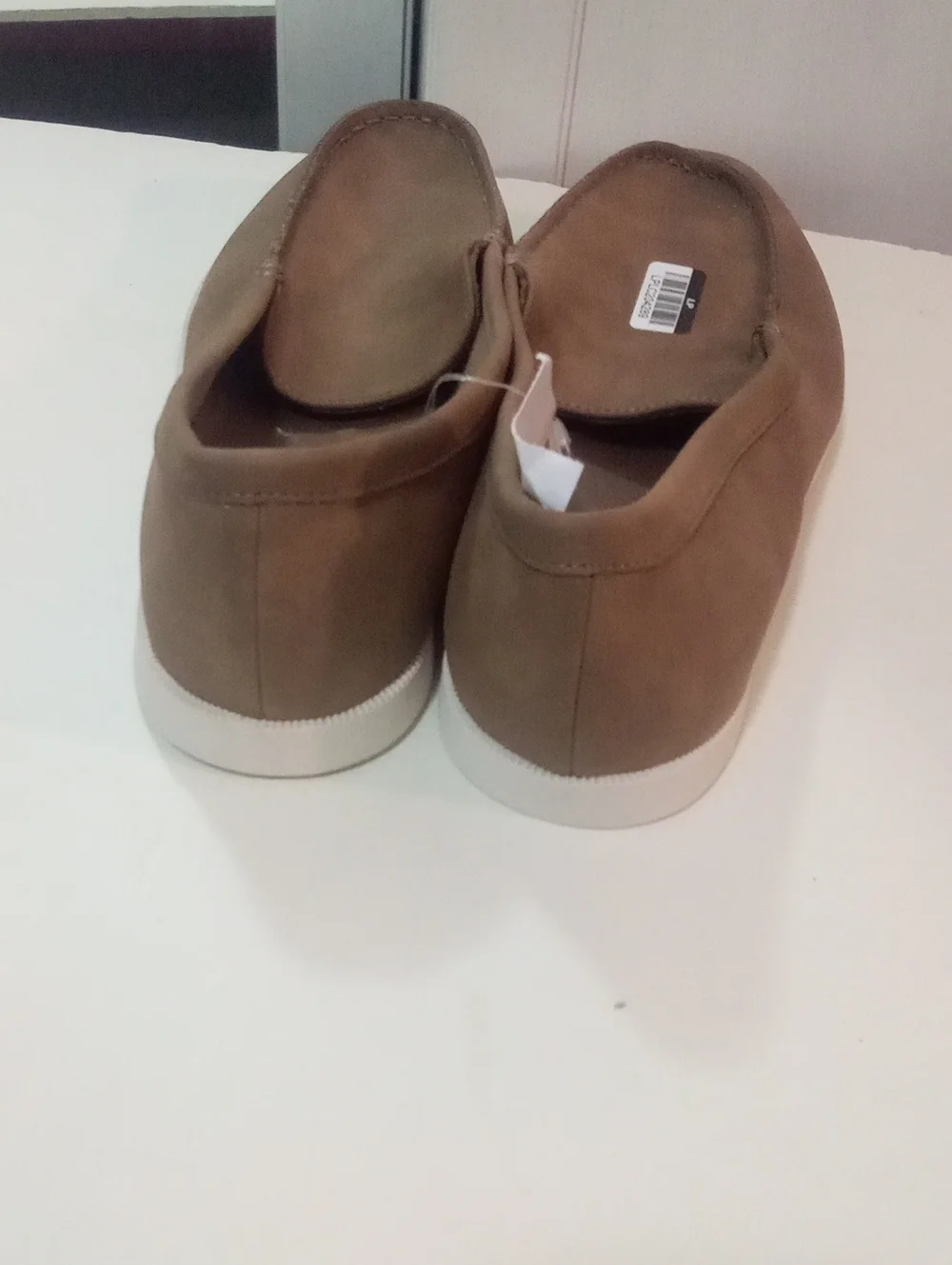 Goodfellow & Co Men's Tan Suede Alfred  Slip-On Loafers NWT $40 Memory Foam